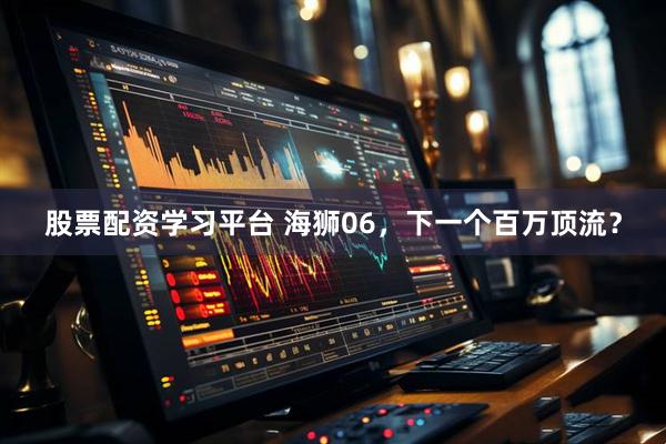 股票配资学习平台 海狮06，下一个百万顶流？