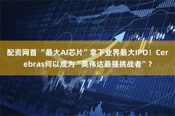 配资网首 “最大AI芯片”拿下业界最大IPO！Cerebras何以成为“英伟达最强挑战者”？